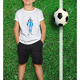 Áo thun Trẻ em in hình Ben 10 Supersketch Cotton Thun - Dẽ Thương