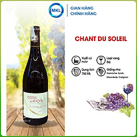 Rượu Vang Đỏ Pháp Le Chant du Soleil Vignerons de Tavel