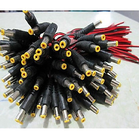 Mua 50 Jack DC Nối Nguồn Camera - Đầu nguồn DC camera đỏ đen