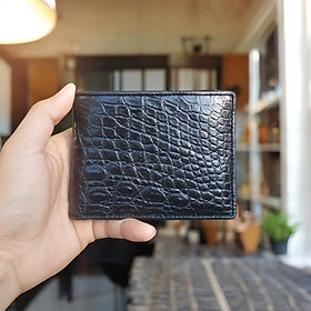 Bóp Da Cá Sấu. [DA BỤNG RẤT MỀM VÀ BỀN] 2 Mặt Đều Được Làm Từ Da Cá Sấu Cao Cấp