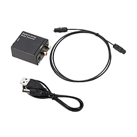 Digital Coaxial Optical  Signal to Analog L/ Converter Adapter