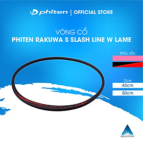 Vòng cổ Phiten Rakuwa S Slash Line W Lame TG713152/TG713153/TG713352