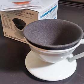 Mua PHỄU LỌC SỨ KYUEMON ARITA-YAKI CERAMIC FILTER (WITH DRIPPER) WHITE B028