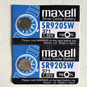Pin Maxell Nhật Bản SR920SW / 371 / G6 Hàng Chính Hãng Made in Japan
