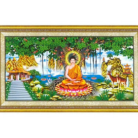 Mua Tranh thêu chữ thập Phật (100*55cm) chưa thêu