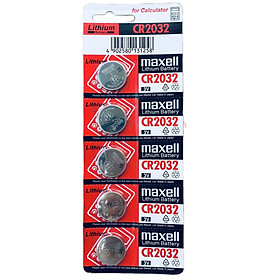 Mua Vĩ 5 viên pin Maxell dòng cao cấp CR2032