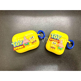 Mua Bao Case Ốp dành cho Airpods 1/2 và Airpods Pro toy story vàng hình đẹp cao cấp