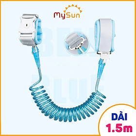 Dây đai dắt em bé đi dạo, vòng đeo tay chống lạc cho trẻ MySun