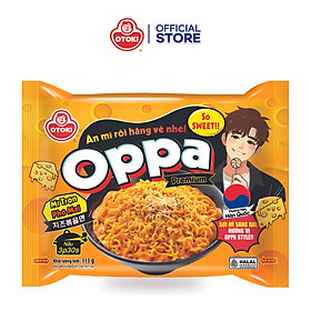 Combo 3 Gói Oppa Mì Trộn Phô Mai Otoki 113g