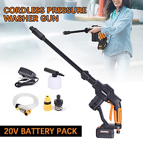 Mua Máy rửa xe áp lực cao không dây di động pin 12V