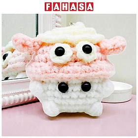 Móc Khoá Len Hình Nấm - Mẫu 7