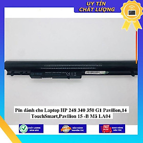 Mua Pin dùng cho Laptop HP 248 340 350 G1 Pavilion 14 TouchSmart Pavilion 15 -B Mã LA04 - Hàng Nhập Khẩu  MIBAT503