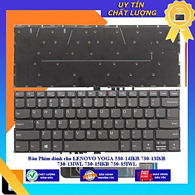 Mua Bàn Phím dùng cho LENOVO YOGA 530-14IKB 730-13IKB 730-13IWL 730-15IKB 730-15IWL - Hàng chính hãng - CÓ ĐÈN MIKEY2518
