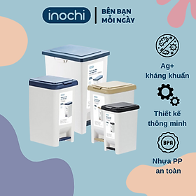 Mua Thùng rác đạp chữ nhật Hiro 10L  15L  20L  30L của Inochi Nhật Bản chính hãng cao cấp
