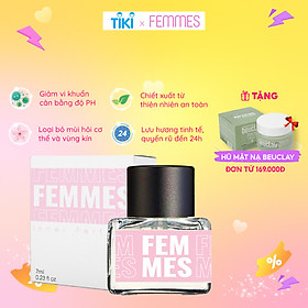 Nước hoa cô bé Femmes cao cấp mùi thơm quyến rũ sexy độ lưu hương tốt dung tích 10ml