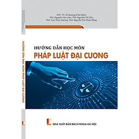 [Download Sách] Hướng dẫn học môn Pháp luật đại cương