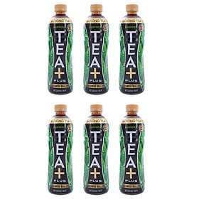 Combo 6 Trà Ô Long Tea + Plus Chai Pet 455ml