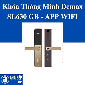 Mua Khóa Thông Minh Demax SL630 GB - APP WIFI. Hàng Chính Hãng