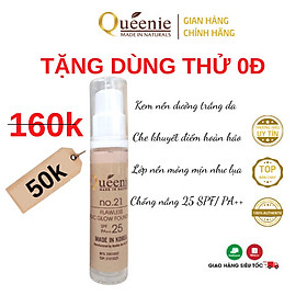 Kem nền trang điểm trải nghiệm Queenie dưỡng trắng da, chống nắng 10ml - Mỹ Phẩm Hàn Quốc