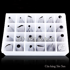 Mua Bộ 24 chuôi bắt bông kem – Mã số 1035