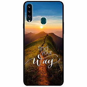 Ốp lưng dành cho Samsung A20s mẫu Find the way