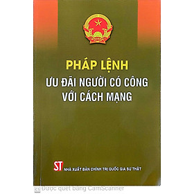 Pháp lệnh ưu đãi người có công với cách mạng
