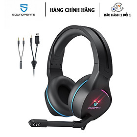 Mua Tai Nghe Chụp Tai Dành Cho Game Thủ SoundPEATS G1 phù hợp với nhiều kích thước đầu - Hàng Chính Hãng