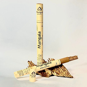 Mua Nhang Trầm Không Tăm Ống Trắng-20gr-20cm-80que-Trầm Hương Cao Cấp Mangala-Trầm Hương Nguyên Chất  Cam Kết Không Hương Liệu và Hóa Chất