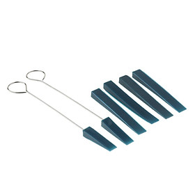 Pack of 6 Piano Tuning Tool Kit Mute Stop Sound Tools for Piano Replacement Parts