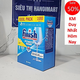 Hình ảnh Viên rửa bát Finish ALL IN ONE 94 Viên - ĐỨC CHÍNH HÃNG  