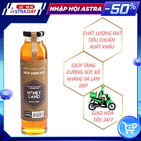 Mật Ong Chín Hoa Miền Núi Nguyên Chất Honeyland 470g