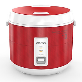 Mua Nồi cơm điện CUCKOO CR-1065 1.8L Màu Đỏ Trắng - Hàng chính hãng