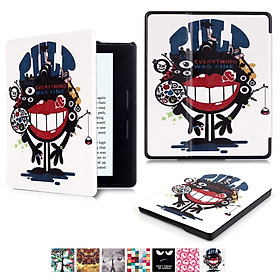 Wake Up Function Painted Protective Case for Kindle Oasis 6 Inch