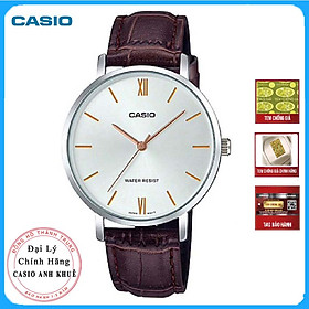 Đồng hồ Casio nữ dây da LTP-VT01L-7B2UDF (34mm)