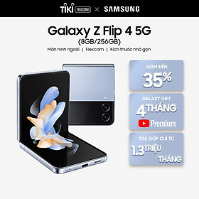 Điện thoại Samsung Galaxy Z Flip 4 (8GB/256GB) - Xanh Dương - Hàng chính hãng