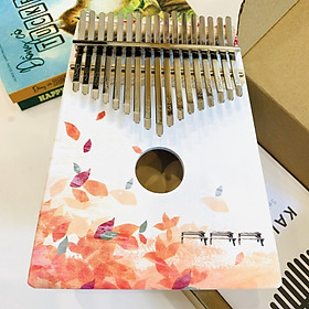  Kalimba 17 phím nhiều hoạ tiết bắt mắt đầy đủ phụ kiện