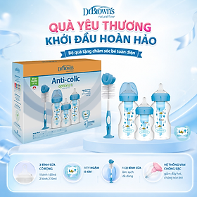 [ WB03620 ] Bộ quà tặng đầu đời cho bé, khởi đầu hoàn hảo - màu xanh