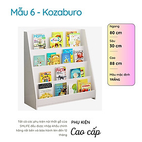 Mua Kệ Sách Cho Bé Chuẩn Phương Pháp Montessori Thương Hiệu SMLIFE (Nhiều mẫu  có thể đổi Size và màu sắc)