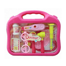 Hộp đồ chơi bác sĩ Toys House 660-17 màu hồng