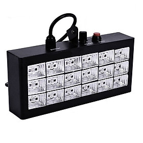 Đèn cảm ứng ứng nhạc 18 led nhiều màu