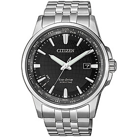 Đồng Hồ Nam Citizen Dây Thép Không Gỉ BX1001-89E - Mặt Đen