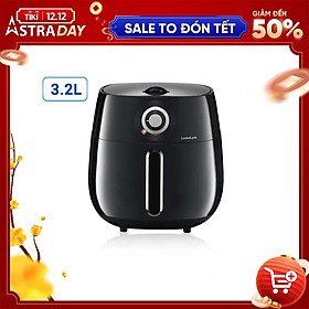 Mua Nồi chiên không dầu Lock&Lock 3 2L EJF173BLK Easy Control air fryer - Hàng chính hãng  lòng nồi tháo rời - JoyMall