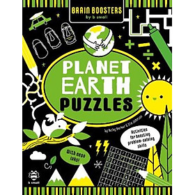 Hình ảnh Sách giải đố tiếng Anh: Brain Boosters: Planet Earth Puzzles