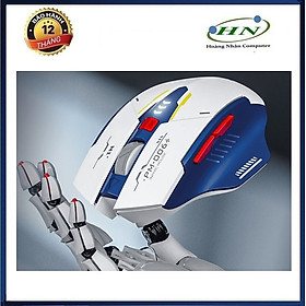Mua Chuột không dây INPHIC M6P ROBOT kết nối bằng chip USB 2.4GHz thiết kế cực ngầu có đèn led báo hiệu dung lượng pin - HN- HÀNG CHÍNH HÃNG