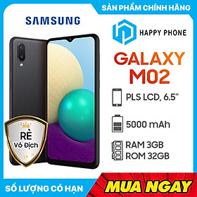Điện Thoại Samsung Galaxy M02 (3GB/32GB) - Hàng Chính Hãng - Đã kích hoạt bảo hành điện tử
