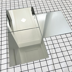 Mua Gương Dán Tường  Cao Cấp DLQ INTERIORS Nội Thất Decor Phòng Kích Thước 20x20cm  25x25cm  30x30cm