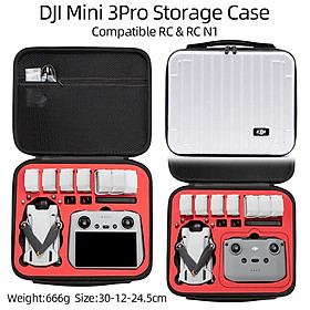 Đối với hộp đựng máy bay không người lái di động DJI Mini 3 Hand Hard Case cho DJI Mini 3 Pro DRONE Màu