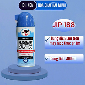 Mua Dung dịch bôi trơn cho chi tiết máy của máy thực phẩm JIP188 300ml- Hàng chính hãng ICHINEN Nhật Bản
