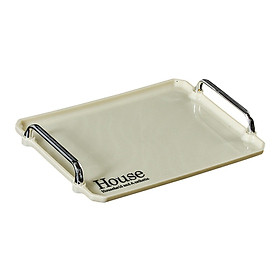 Serving Tray with Handles Food Trays for Desktop, Countertop Stylish Durable