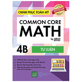 Sách - Common Core Math - Chinh phục toán Mỹ 4B (1980)